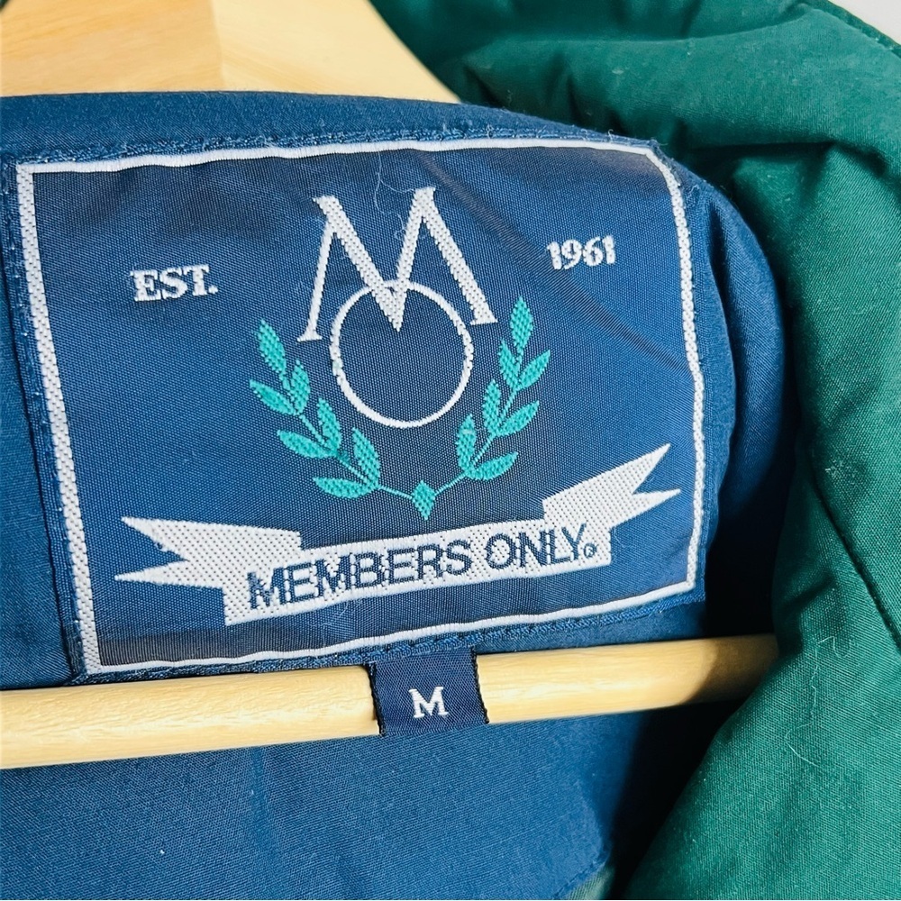 Vintage 90’s Members Only Double Layer Bomber Jacket M - Picture 2 of 8